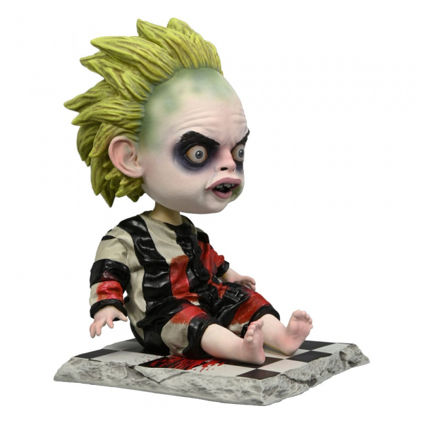 Baby Beetlejuice Head Knocker Bobble-Head, Beetlejuice Beetlejuice, 17 cm