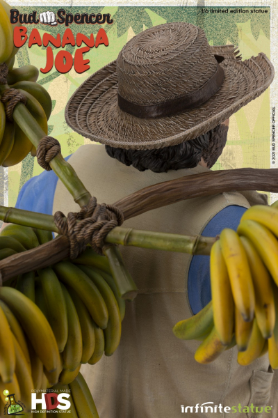 Bud Spencer Statue 1:6 Limited Edition, Banana Joe, 40 cm