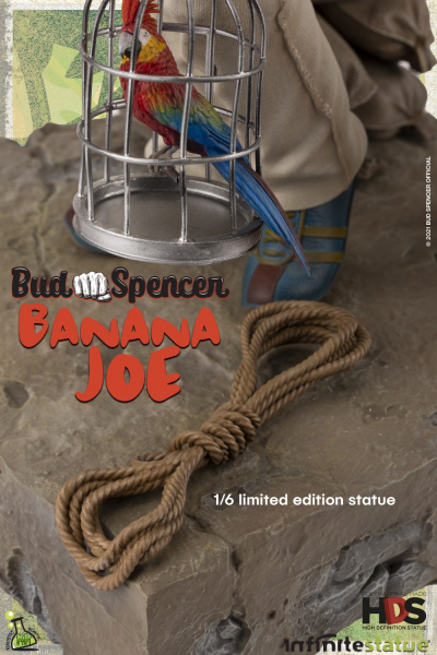 Bud Spencer Statue 1/6 Limited Edition, Banana Joe, 40 cm