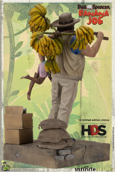 Bud Spencer Statue 1:6 Limited Edition, Banana Joe, 40 cm
