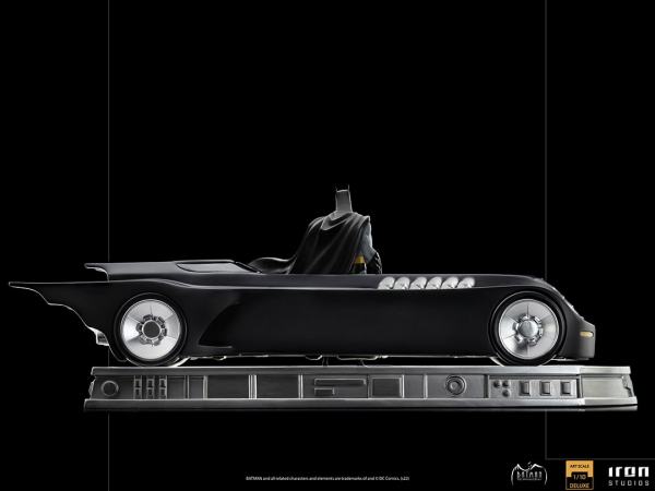 Batman & Batmobile Statue 1:10 Art Scale Deluxe, Batman: The Animated Series, 24 cm