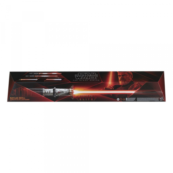 Baylan Skoll Lichtschwert 1:1 Replik Black Series Force FX Elite, Star Wars: Ahsoka