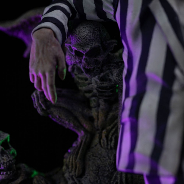 Beetlejuice Statue 1:10 Art Scale Deluxe, 19 cm