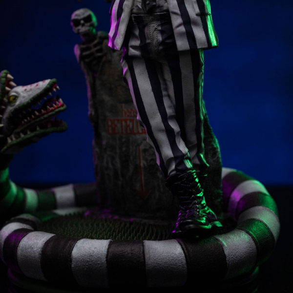 Beetlejuice Statue 1:10 Art Scale Deluxe, 19 cm