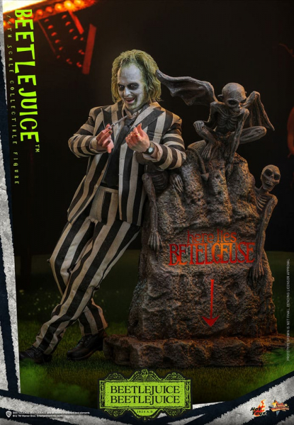 Beetlejuice Action Figure 1/6 Movie Masterpiece Series, Beetlejuice Beetlejuice, 30 cm