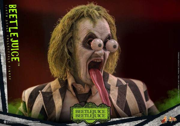 Beetlejuice Action Figure 1/6 Movie Masterpiece Series, Beetlejuice Beetlejuice, 30 cm