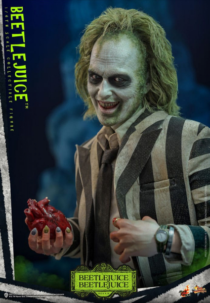 Beetlejuice Action Figure 1/6 Movie Masterpiece Series, Beetlejuice Beetlejuice, 30 cm