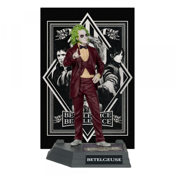 Beetlejuice Vinyl-Figur Movie Maniacs, Beetlejuice Beetlejuice, 17 cm