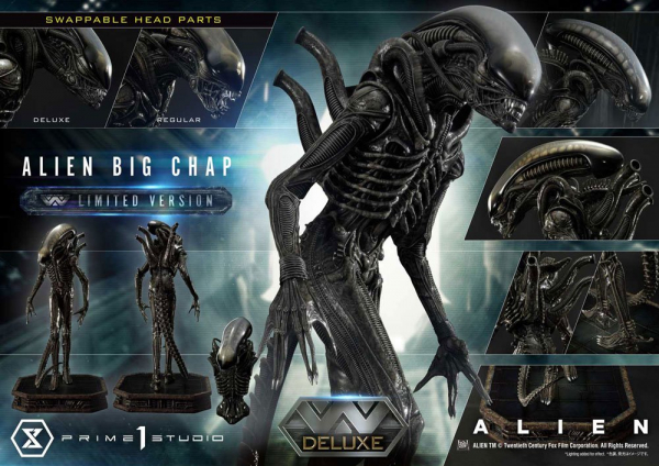 Big Chap Statue 1:3 Limited Version Deluxe, Alien, 79 cm