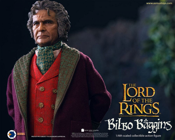 Bilbo Baggins Action Figure 1/6, The Lord of the Rings, 20 cm