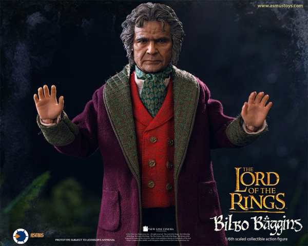 Bilbo Baggins Action Figure 1/6, The Lord of the Rings, 20 cm