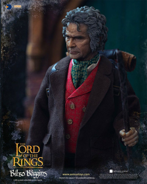 Bilbo Baggins Action Figure 1/6, The Lord of the Rings, 20 cm