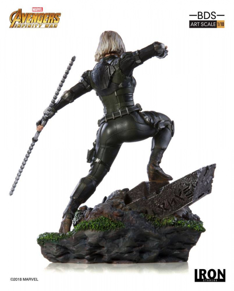 Black Widow Battle Diorama