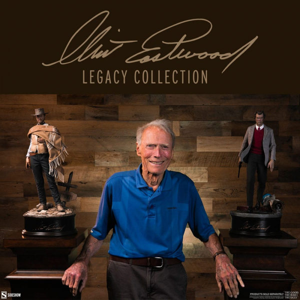 Der Blonde Statue Premium Format Clint Eastwood Legacy Collection, Zwei glorreiche Halunken, 61 cm