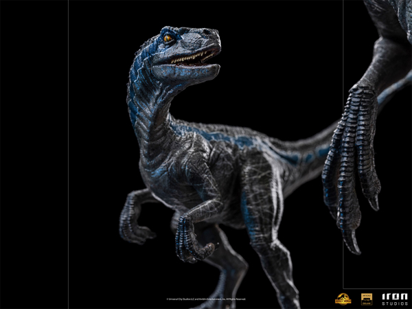 Blue and Beta Statue 1:10 Art Scale Deluxe, Jurassic World: Ein neues Zeitalter, 20 cm