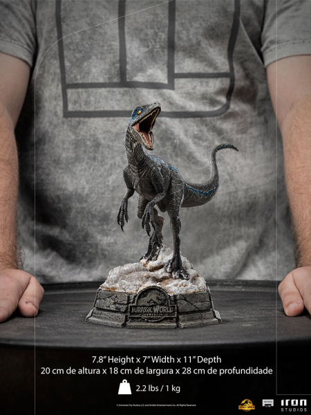 Blue Statue 1:10 Art Scale, Jurassic World: Ein neues Zeitalter, 20 cm