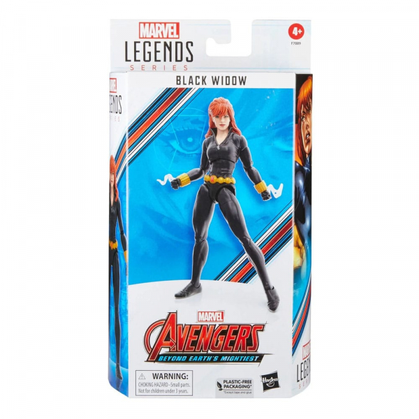 Black Widow Actionfigur Marvel Legends, Avengers 60th Anniversary, 15 cm