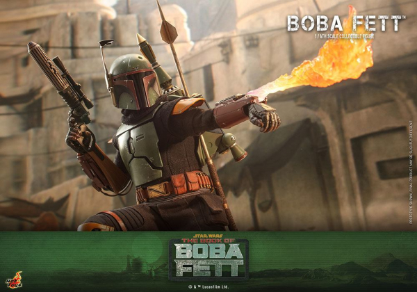 Boba Fett Action Figure 1/6 Television Masterpiece Series, Star Wars: The Book of Boba Fett, 30 cm