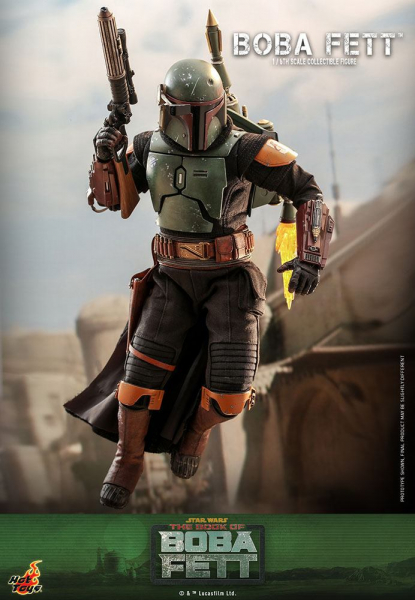 Boba Fett Action Figure 1/6 Television Masterpiece Series, Star Wars: The Book of Boba Fett, 30 cm