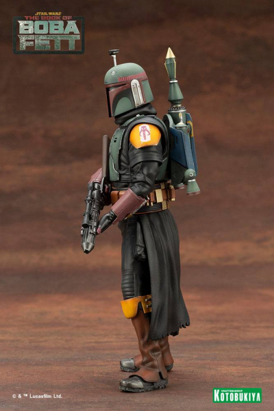 Boba Fett Statue 1:10 ArtFX+, Star Wars: The Book of Boba Fett, 18 cm