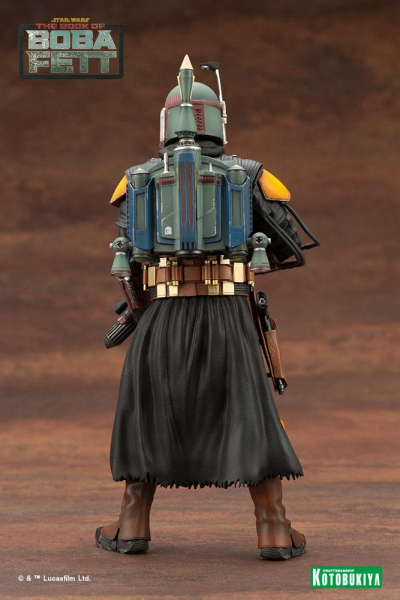 Boba Fett Statue 1:10 ArtFX+, Star Wars: The Book of Boba Fett, 18 cm