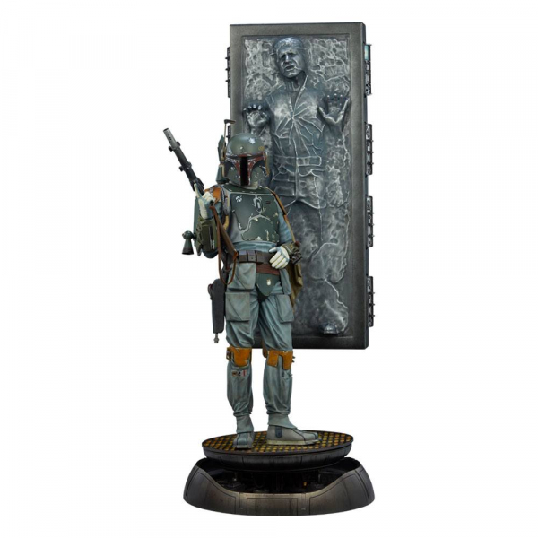 Boba Fett and Han Solo in Carbonite Statue 1:4 Premium Format, Star Wars: Episode V, 70 cm