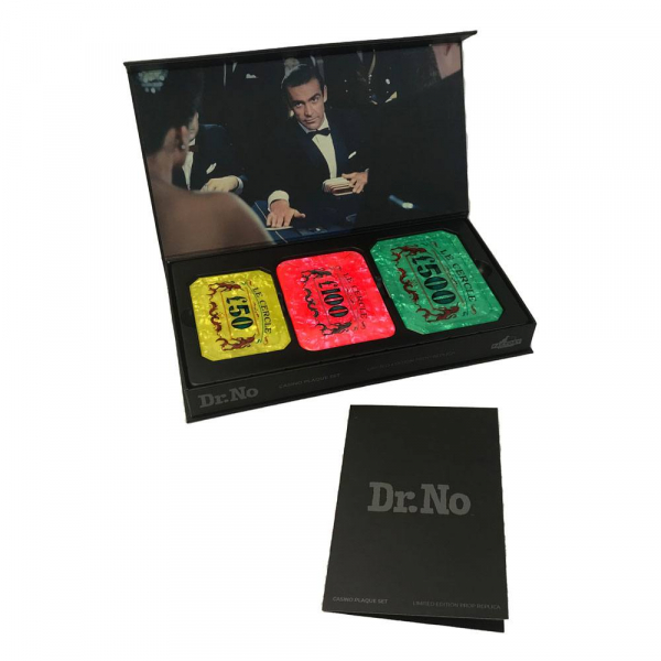 James Bond Casino Plaques 1/1 Replica Limited Edition, Dr. No