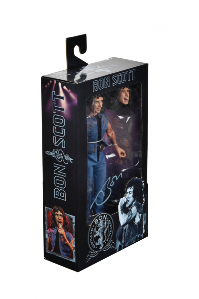 Bon Scott Retro-Actionfigur, AC/DC, 20 cm