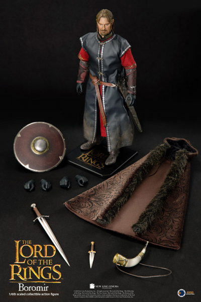 Boromir Actionfigur 1:6, Der Herr der Ringe, 30 cm