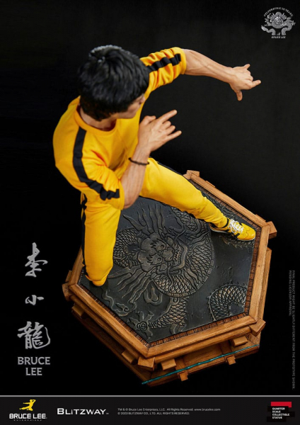 Bruce Lee Statue 1:4 50th Anniversary Tribute, 55 cm