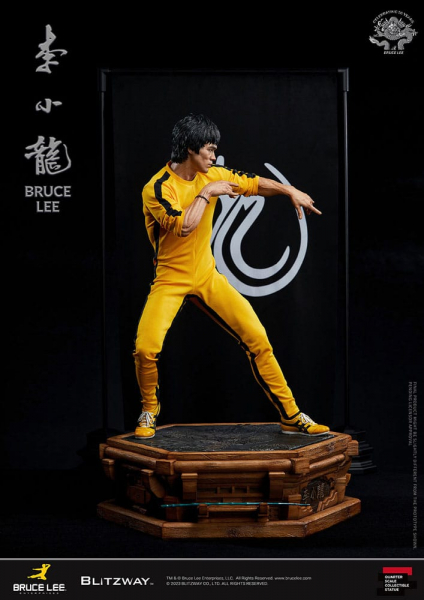 Bruce Lee Statue 1:4 50th Anniversary Tribute, 55 cm