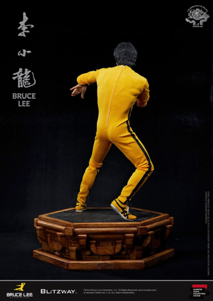 Bruce Lee Statue 1:4 50th Anniversary Tribute, 55 cm