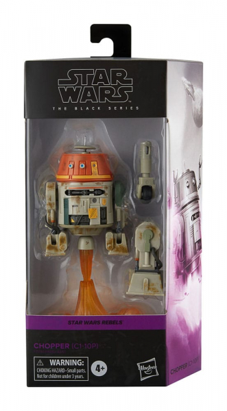 Chopper (C1-10P) Actionfigur Black Series, Star Wars Rebels, 15 cm