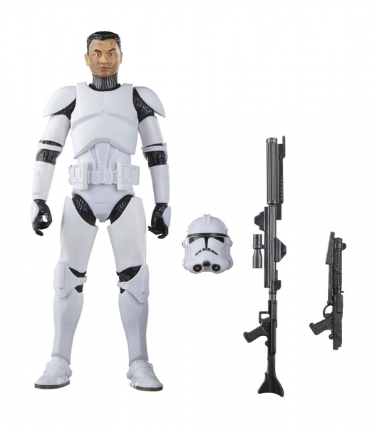 Phase II Clone Trooper Actionfigur Black Series, Star Wars: The Clone Wars, 15 cm