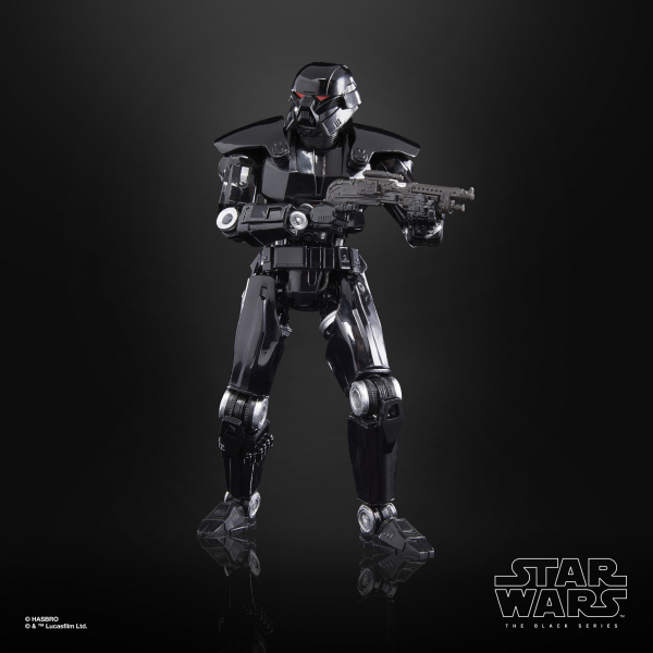 Dark Trooper Actionfigur Black Series Deluxe, Star Wars: The Mandalorian, 15 cm