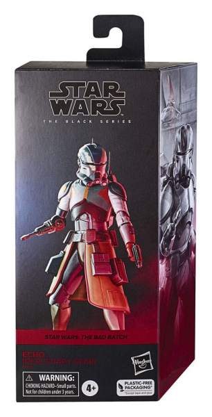 Echo (Mercenary Gear) Actionfigur Black Series Exclusive, Star Wars: The Bad Batch, 15 cm