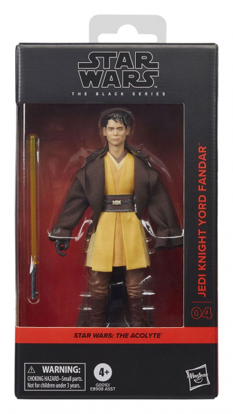 Jedi Knight Yord Fandar Actionfigur Black Series BS04, Star Wars: The Acolyte, 15 cm