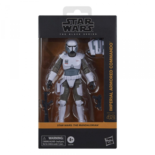 Imperial Armored Commando Actionfigur Black Series BS42, Star Wars: The Mandalorian, 15 cm