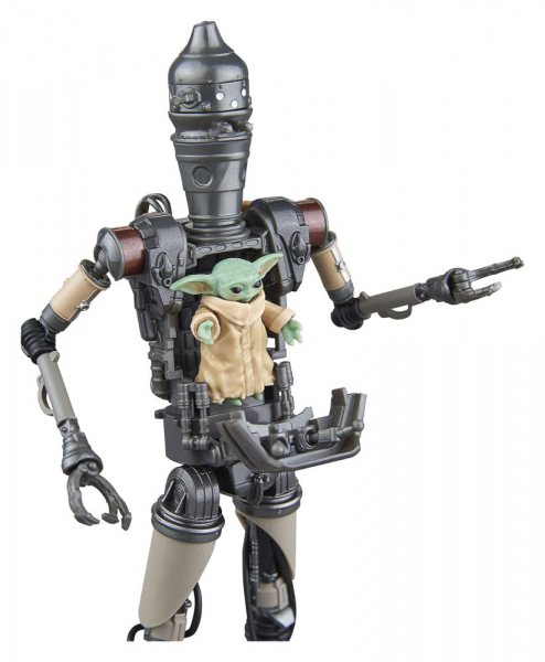 IG-12 & Grogu Actionfigur Black Series Deluxe BS41, Star Wars: The Mandalorian, 15 cm