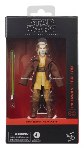 Padawan Jecki Lon Actionfigur Black Series BS03, Star Wars: The Acolyte, 15 cm