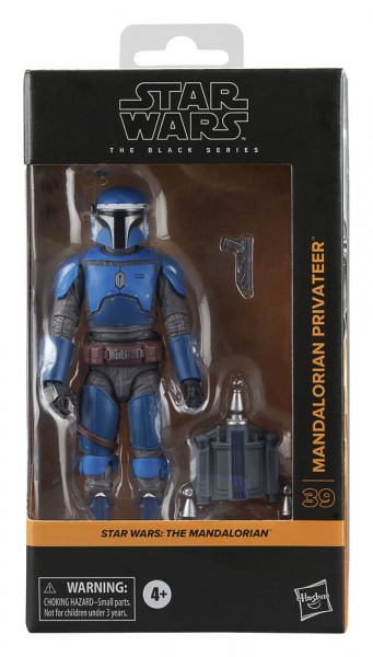 Mandalorian Privateer Action Figure Black Series Exclusive, Star Wars: The Mandalorian, 15 cm