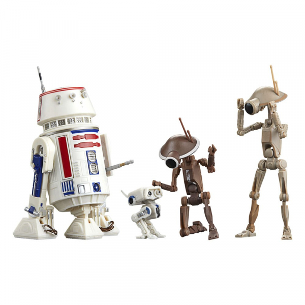 R5-D4, BD-72 & Pit Droids Action Figures Black Series Exclusive, Star Wars: The Mandalorian, 15 cm