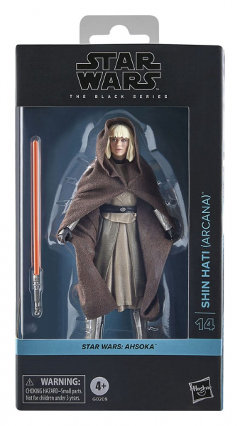 Shin Hati (Arcana) Action Figure Black Series Exclusive BS14, Star Wars: Ahsoka, 15 cm