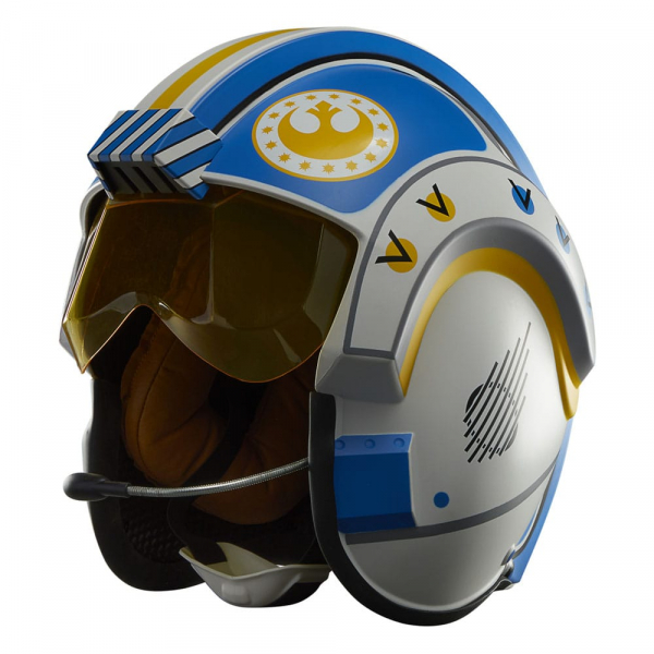 Carson Teva Elektronischer Helm Black Series 1:1 Replik, Star Wars: The Mandalorian