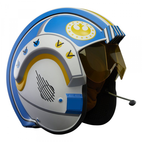 Carson Teva Elektronischer Helm Black Series 1:1 Replik, Star Wars: The Mandalorian