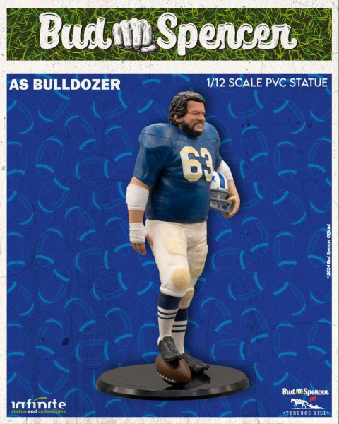 Bud Spencer als Bulldozer Statue 1:12, Sie nannten ihn Mücke, 16 cm