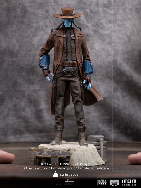 Cad Bane Statue Art Scale 1/10 Battle Diorama Series, Star Wars: The Book of Boba Fett, 22 cm