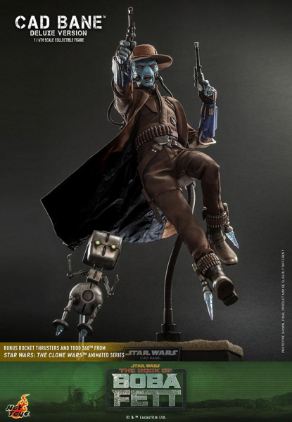 Cad Bane (Deluxe Ver.) Actionfigur 1:6 Television Masterpiece Series, Star Wars: The Book of Boba Fett, 34 cm