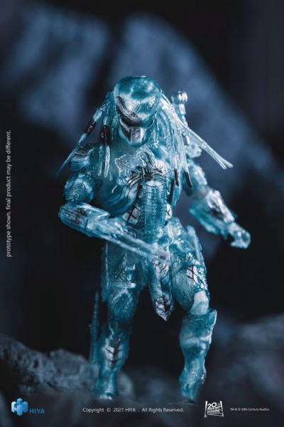 Scar Predator (Active Camouflage) Actionfigur 1:18 Previews Exclusive, Alien vs. Predator, 12 cm