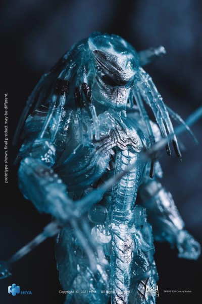 Scar Predator (Active Camouflage) Actionfigur 1:18 Previews Exclusive, Alien vs. Predator, 12 cm